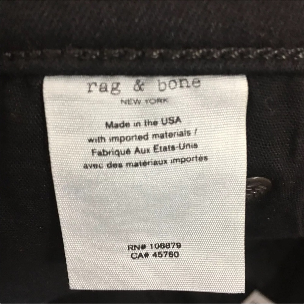<SOLD>rag & bone High Rise Skinny Stretch Jean New - Picture 5 of 8